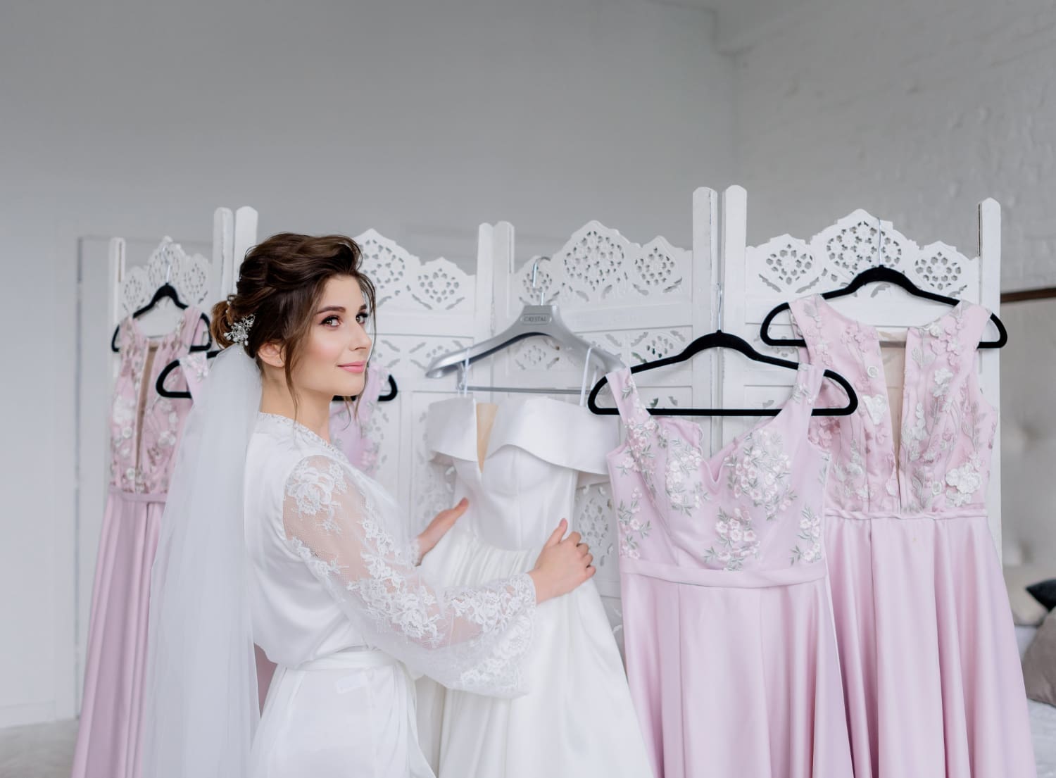 Limpieza de vestido de novia